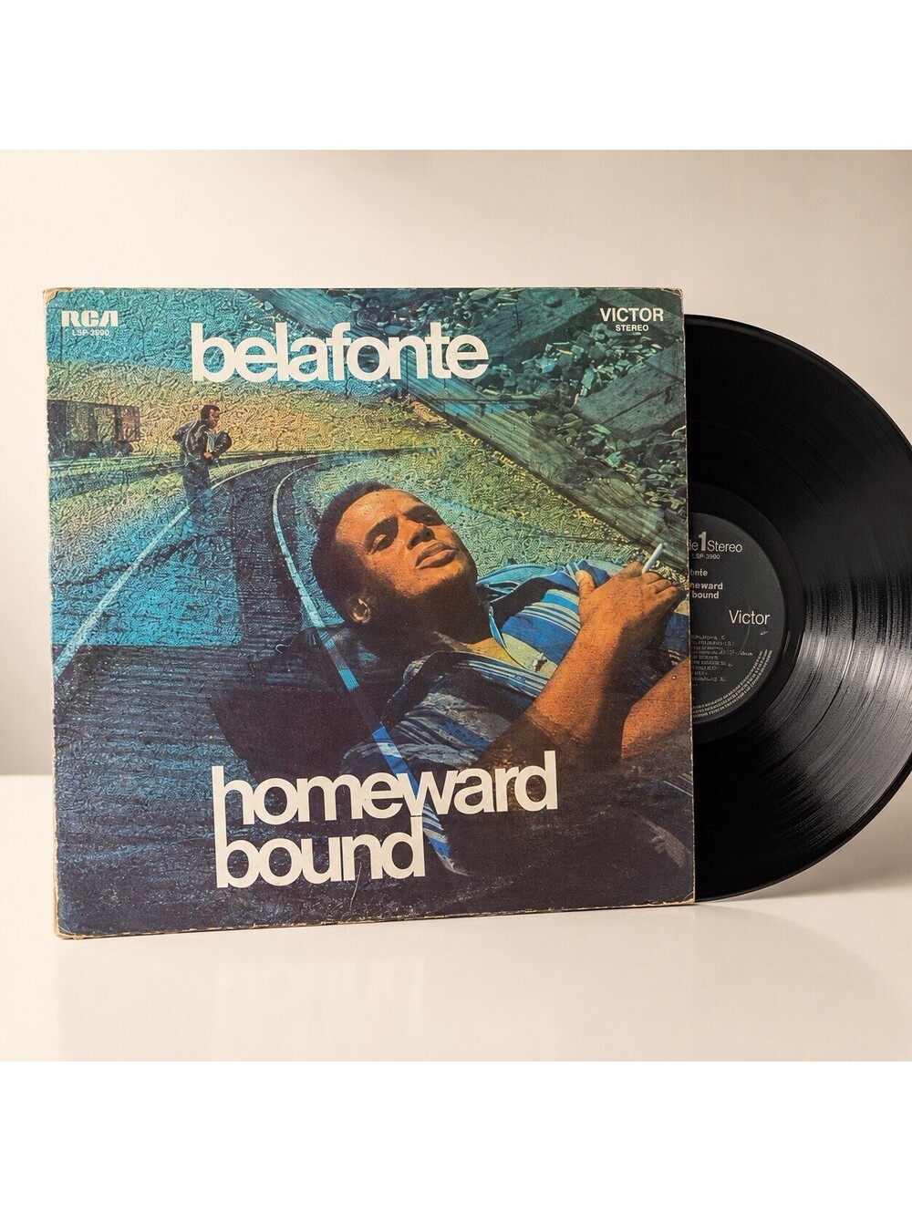 Harry Belafonte - Homeward Bound LP Vinyl Record RCA Victor LSP-4255 Stereo Folk